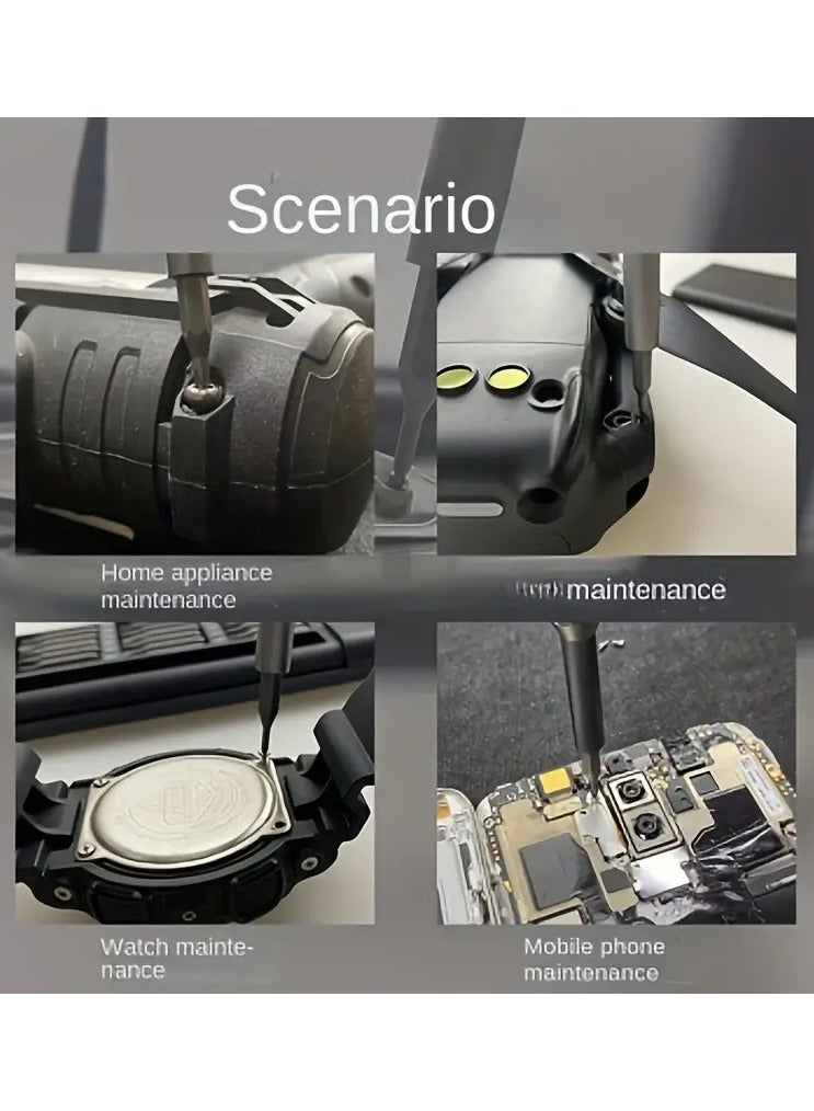 QUALITY 25-in-1 Small Precision Screwdriver Set, Professional Magnetic Mini Repair Tool Kit for Phone, Computer, Watch, Laptop, Macbook, Ring Doorbell, Eyeglass, Electronic - Image 5