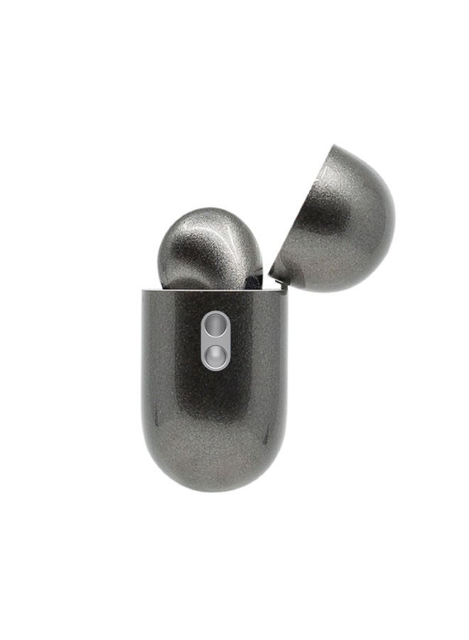 CAVIAR Caviar Customized Apple Airpods Pro (2nd Generation) Glossy Metallic Steel Grey  - Image 4