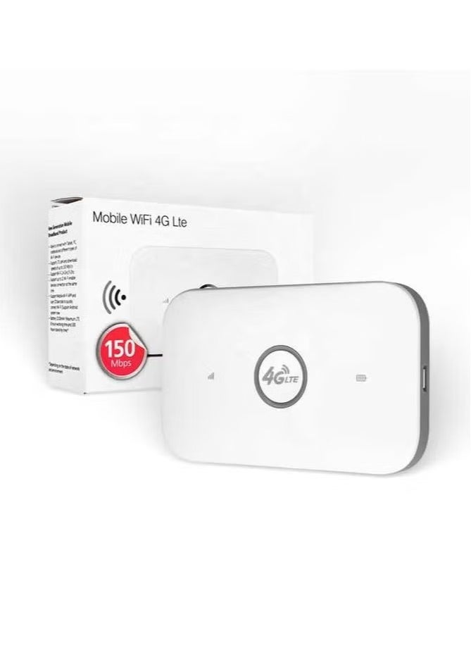 Portable WiFi Hotspot Mifi – Universal 4G Pocket WiFi Hotspot, Compact and Portable, High-Speed Internet Anywhere, Supports Multiple Devices, Ideal for Travel, Home, and Work, Long Battery Life, Easy Setup