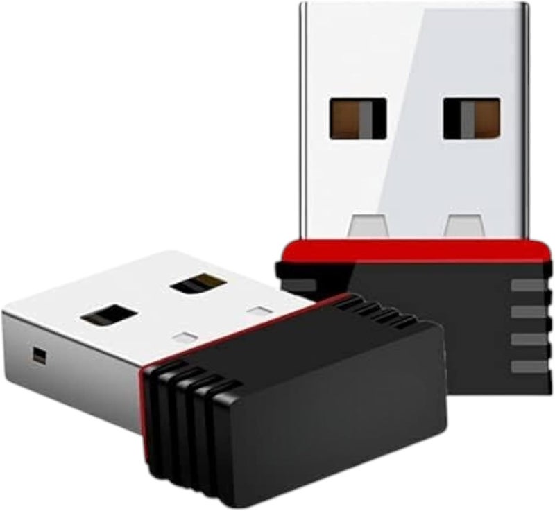 150Mbps Nano USB WiFi Adapter with Built-in Auto-Install Driver, High-Speed Wireless Network Card, Plug-and-Forget Mini WiFi Dongle for PC & Laptop, Compatible with Windows 10/8/7 (Black) - Image 2
