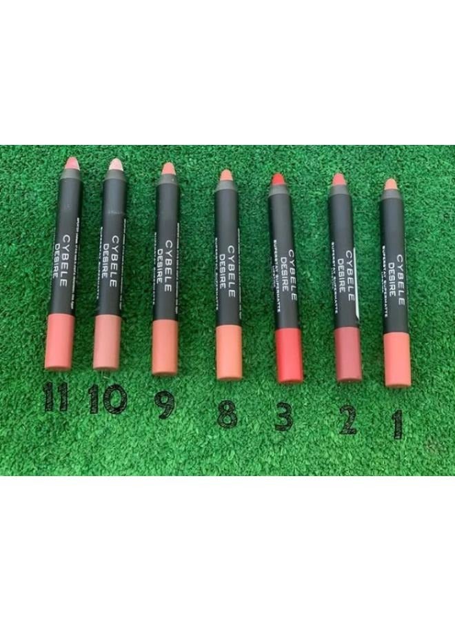 CYBELE Desire Matte Lipstick Pencil - 02 Beige Rose - Image 4