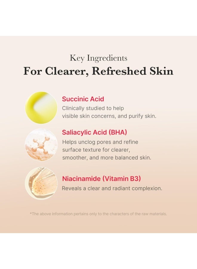 Medicube Red Succinic Acid Panthenol Facial Peeling Pads |155g - Image 3