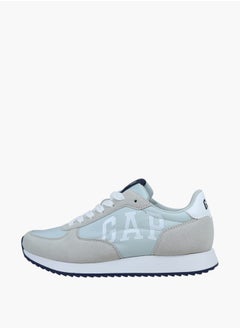 Men's Panelled Lace-Up Sneakers