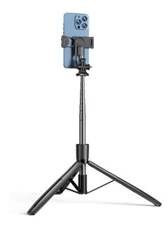 Selfie Stick Tripod For Android and iOS with Wireless Bluetooth Yesido SF13 - Black