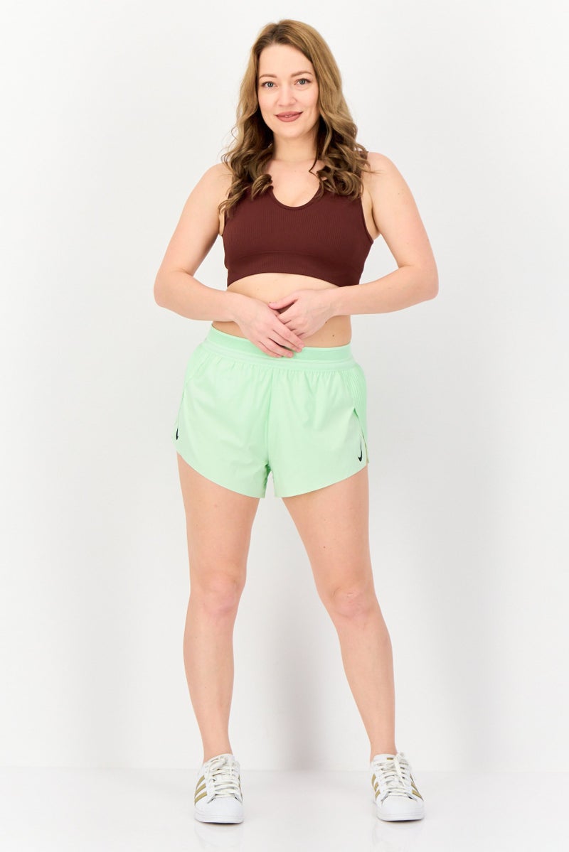 Nike Women Sportswear Fit Running Shorts, Mint Green  - Image 4