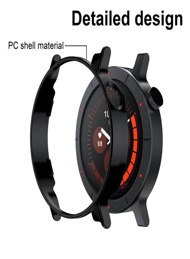 [عبوة من 3 قطع] غطاء حماية لساعة CMF Watch 3 Pro، غطاء من البولي كربونات رقيق وخفيف الوزن ومقاوم للصدمات والخدوش - Image 5