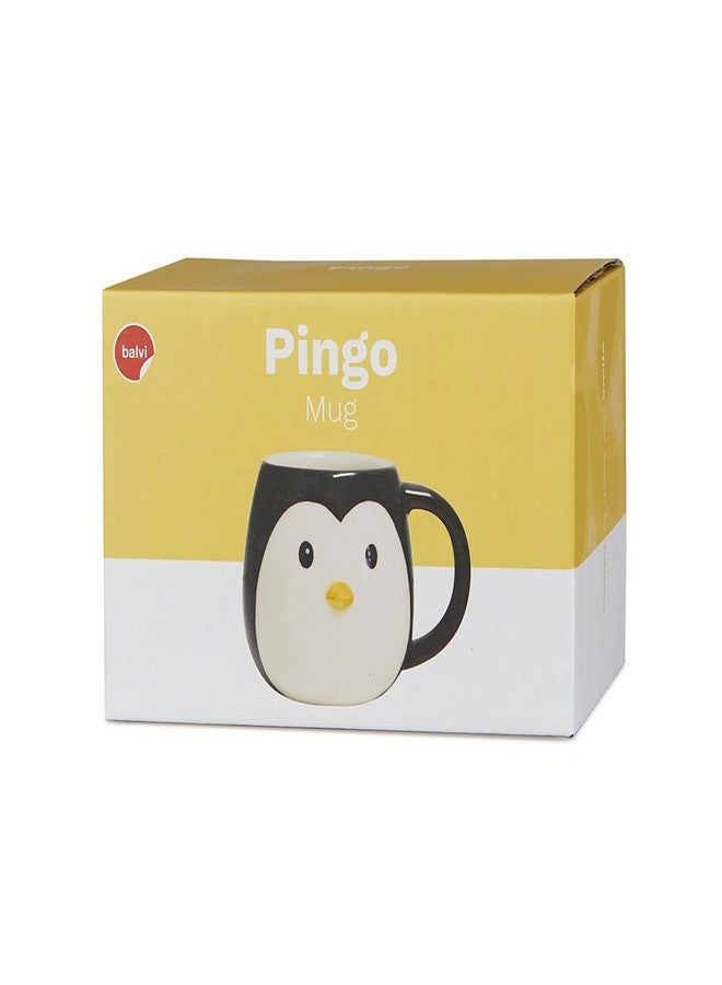 Balvi Mug Pingo Cup-shaped head penguin 400ml capacity Dishwasher safe and microwave Ceramic - Image 2