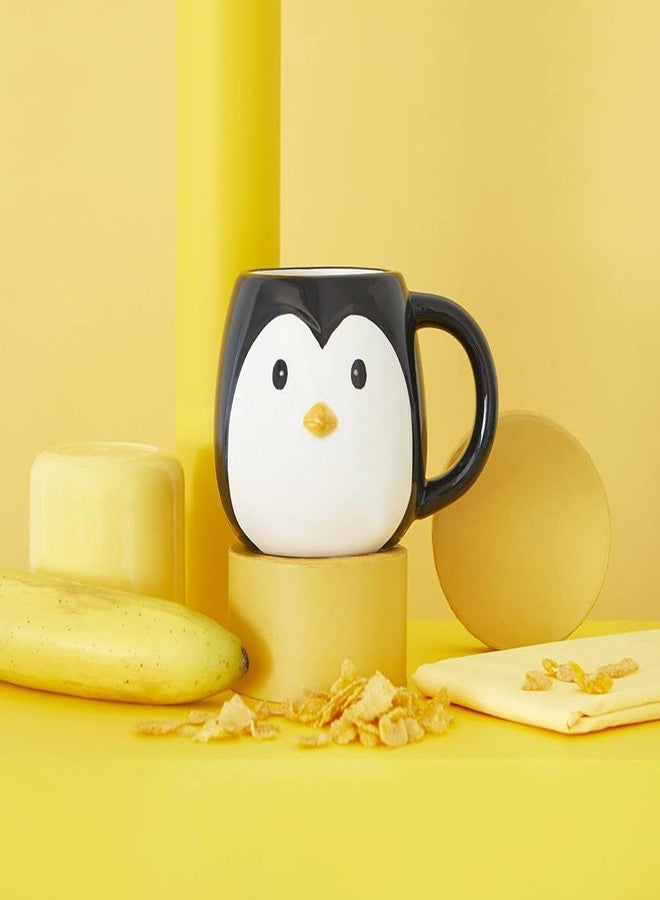 Balvi Mug Pingo Cup-shaped head penguin 400ml capacity Dishwasher safe and microwave Ceramic - Image 4