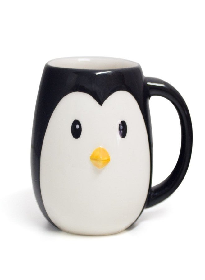 Balvi Mug Pingo Cup-shaped head penguin 400ml capacity Dishwasher safe and microwave Ceramic - Image 1