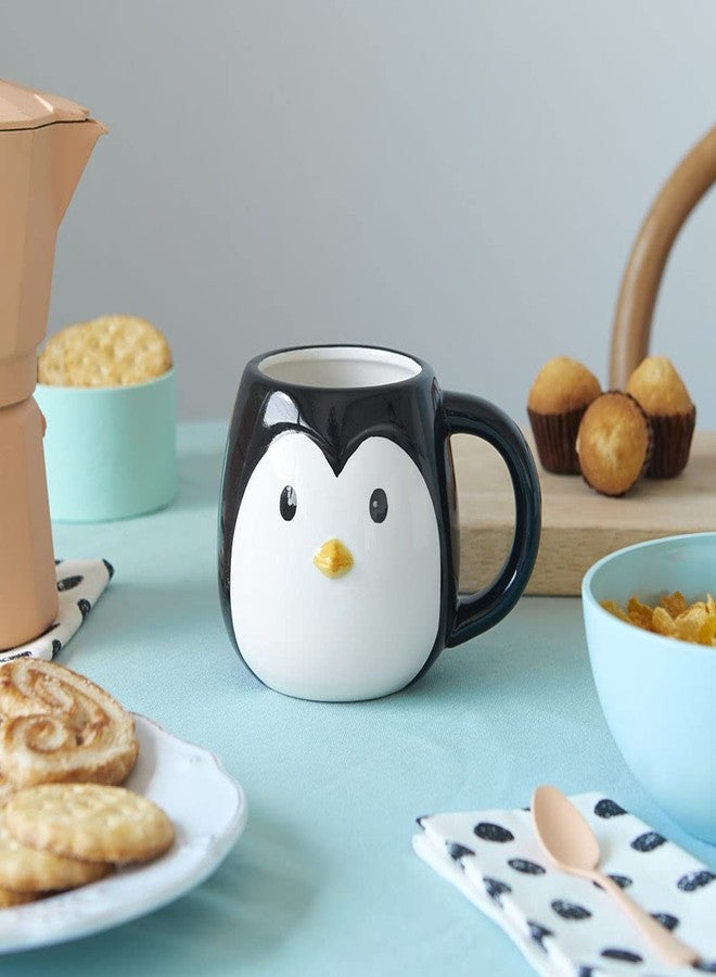 Balvi Mug Pingo Cup-shaped head penguin 400ml capacity Dishwasher safe and microwave Ceramic - Image 3