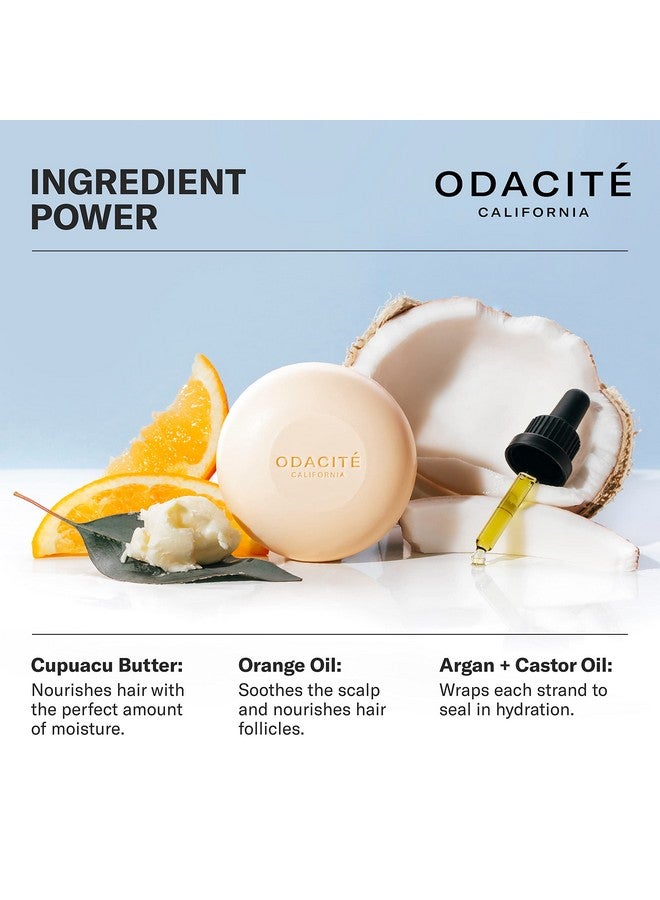 Odacite داسيت أوداسيتي بار شامبو للعناية بالشعر أرغان وجوز الهند 552M صابون طبيعي بار لتنظيف الشعر لترطيب وتغذية البشرة 3.7 أونصة - Image 4