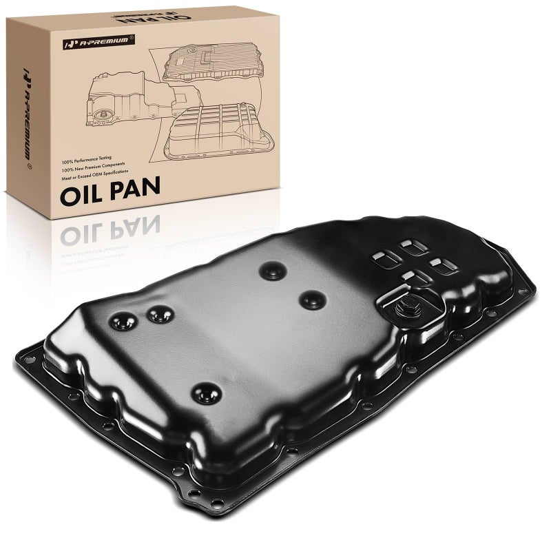APremium Transmission Oil Pan with Drain Plug Compatible with Nissan Altima 20132018 Juke 20152017 NV200 20142016 Rogue 20142018 Rogue Sport 20172018 FWD and with Auto CVT Transmission