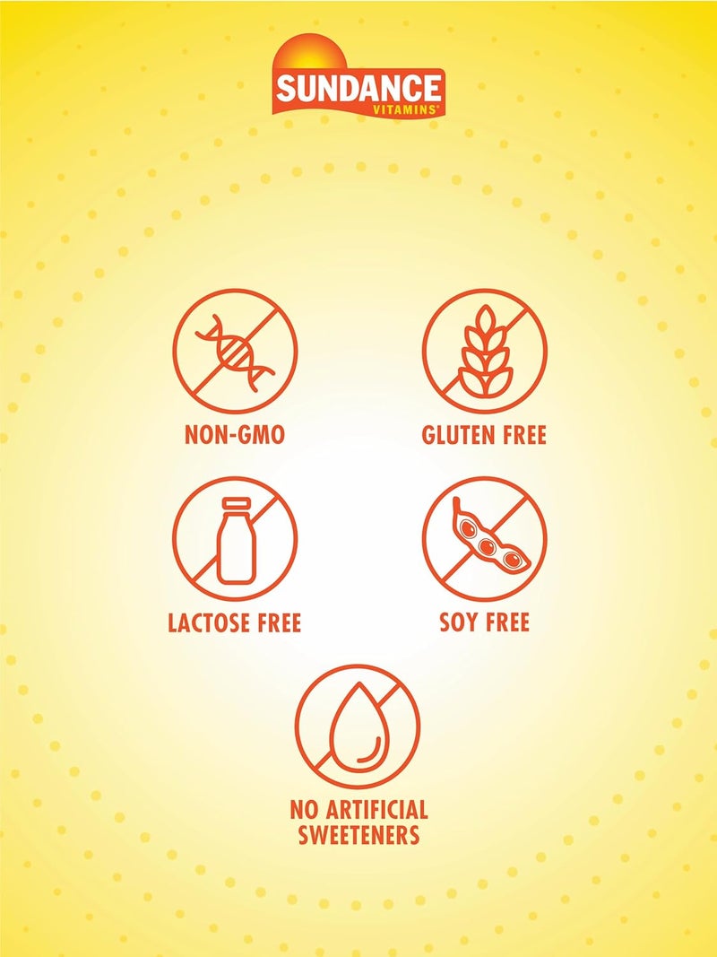 Sundance Apple Cider Vinegar Gummies  50 Count  Apple Flavor  Vegan NonGMO and Gluten Free Supplement - Image 3