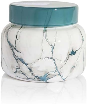 Capri Blue Modern Marble Jar Candles Luxury Candle for Home Scented Soy Candle Blend Long Lasting Candles Volcano Scented 19 oz
