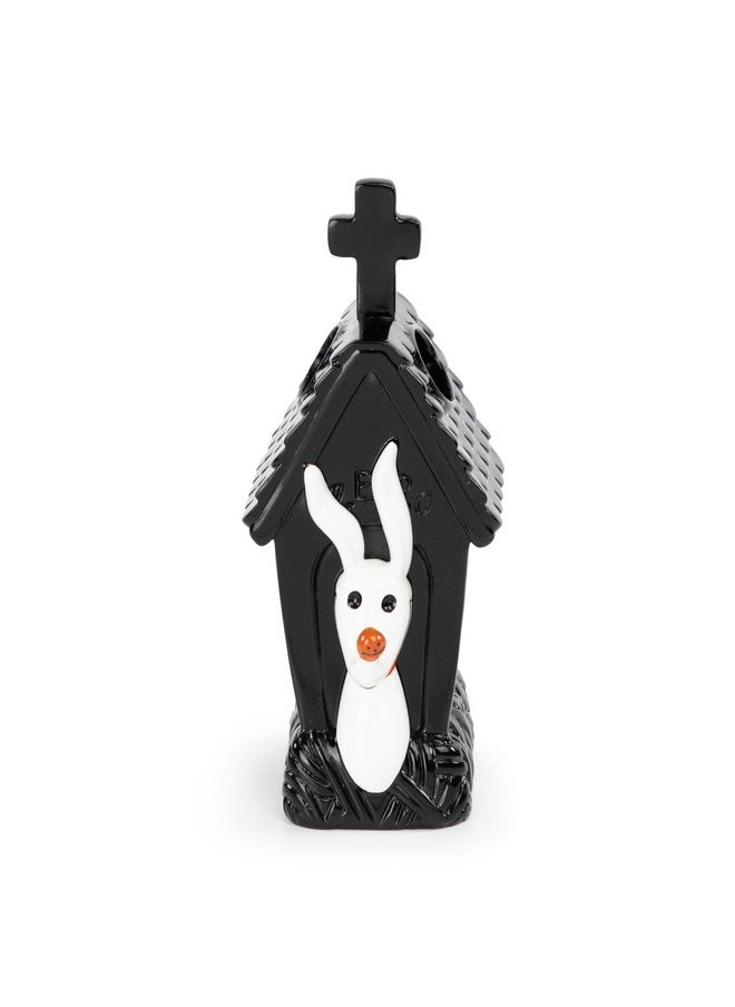 Jay Franco - Disney Nightmare Before Christmas Toothbrush Holder - Black & White Resin Pencil Holder Features Zero - Bathroom Storage - Image 1