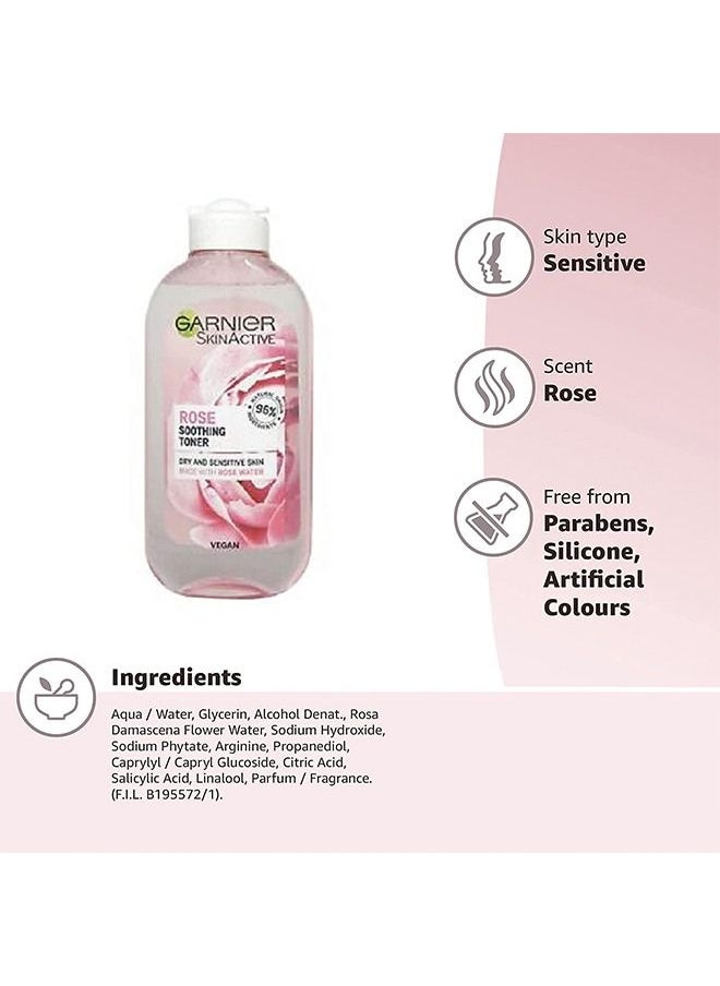 Garnier - Rose Toner Dry and Sensitive Skin - Image 1