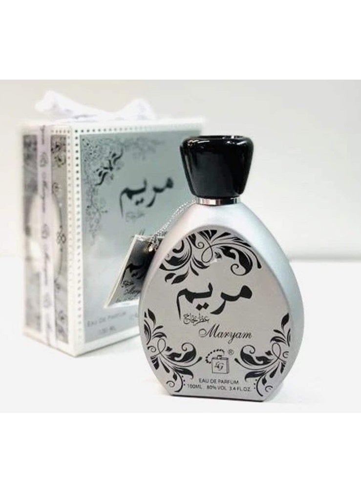MARYAM Silver Eau De Parfum for Women, Elegant Floral & Musky, 100ml - Image 1