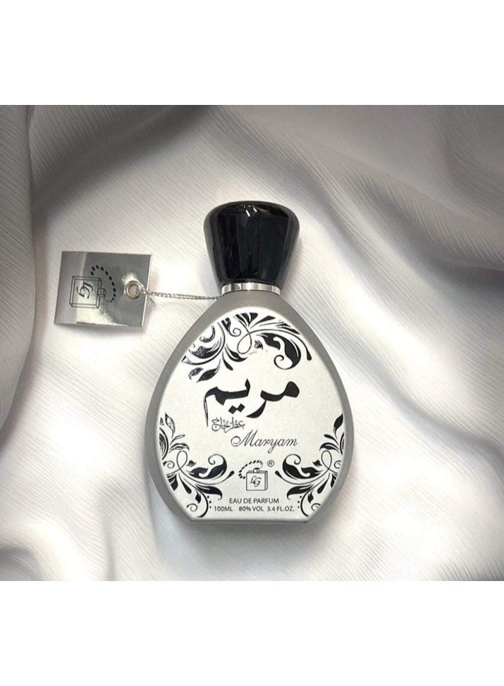 MARYAM Silver Eau De Parfum for Women, Elegant Floral & Musky, 100ml - Image 2