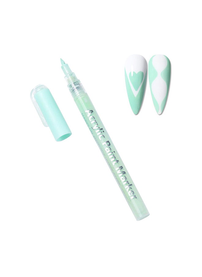 brunson Acrylic Paint Markers Pens  for Nails Painting Wood Fabric Card Paper Ceramic & Glass Paint Marker  APM(Tiffany)  - Image 1