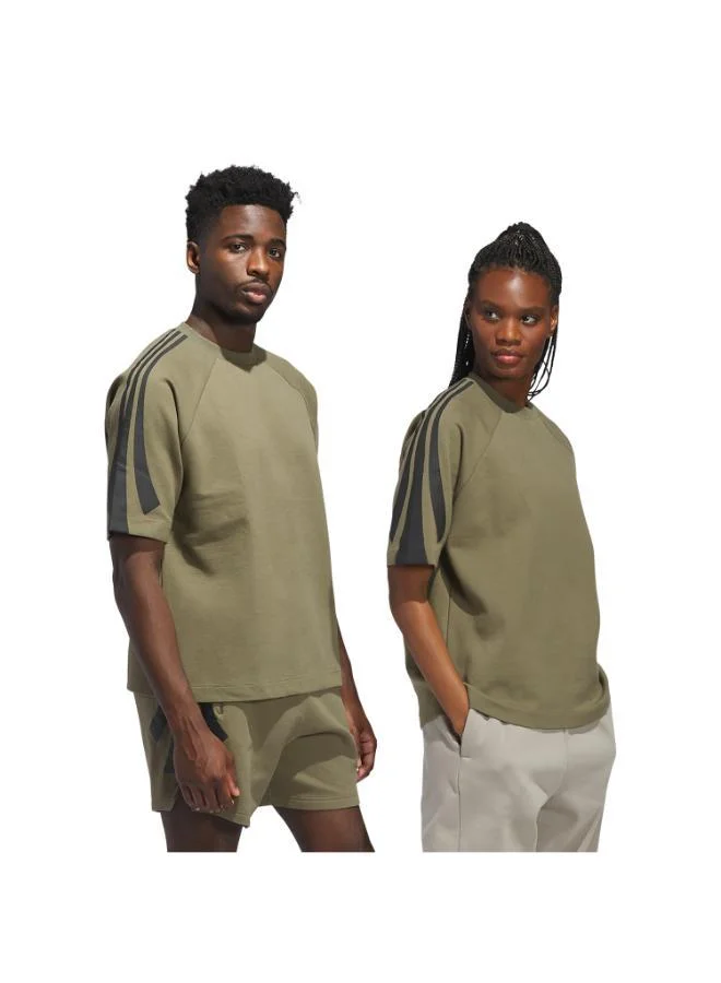 Adidas adidas Basketball Short Sleeve Sweatshirt (Gender Neutral)