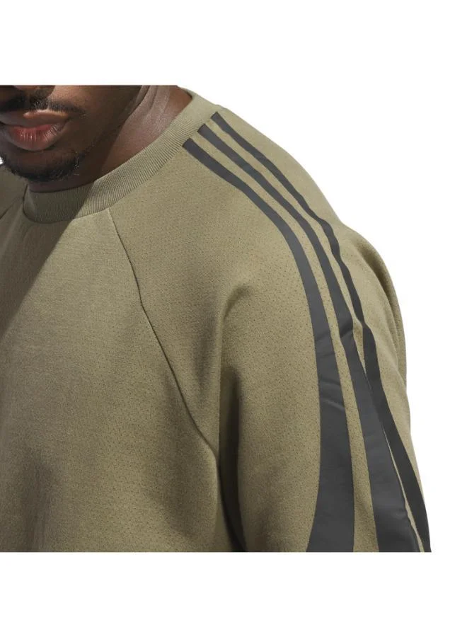 Adidas OLISTR adidas Basketball Short Sleeve Sweatshirt (Gender Neutral)  | Best Price UAE