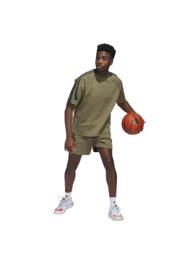 Adidas OLISTR adidas Basketball Short Sleeve Sweatshirt (Gender Neutral)  | Best Price UAE