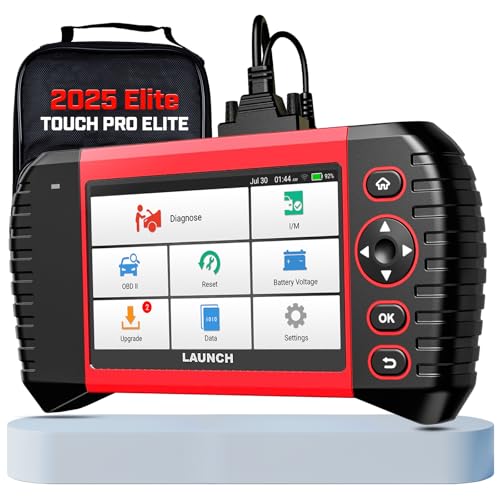 LAUNCH OBD2 Scanner Touch PRO Elite 2025 New Scan Tool with 20 Resets Injector Coding SAS EBP BMS ABS B leeding Throttle Adaptation Car ScannerAll System Diagnostic ToolAuto VIN