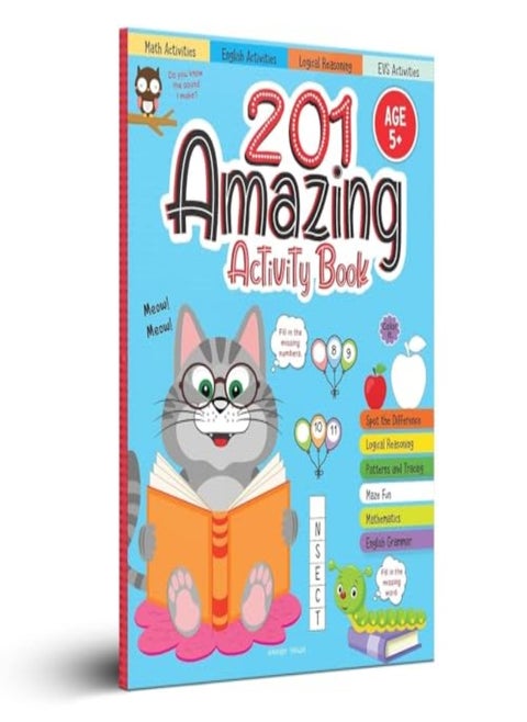 201 Amazing Activity Book  Fun Activities And Puzzles For Children Spot The Difference Logical Re