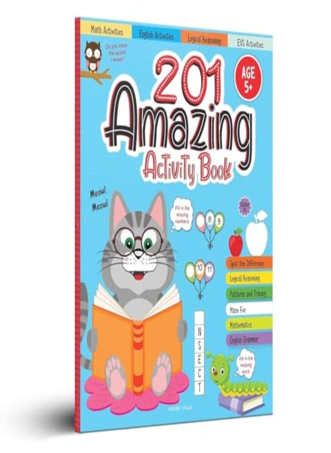 201 Amazing Activity Book  Fun Activities And Puzzles For Children Spot The Difference Logical Re 