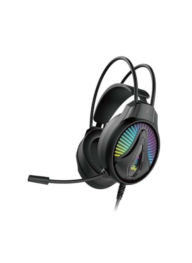 لوج سماعة الألعاب السلكية LOG H406 لأجهزة الكمبيوتر الشخصية وPS5 وPS4 وXbox وNintendo Switch - Image 1