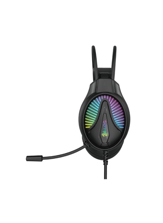 لوج سماعة الألعاب السلكية LOG H406 لأجهزة الكمبيوتر الشخصية وPS5 وPS4 وXbox وNintendo Switch - Image 2