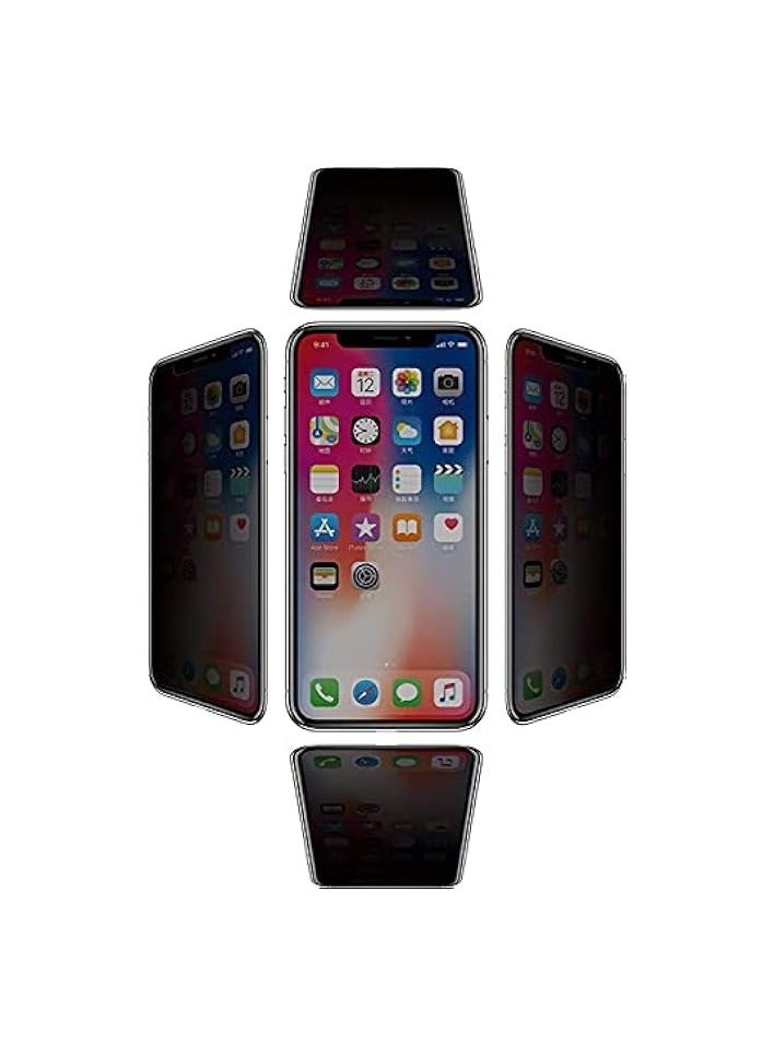 جي تيك واقي شاشة للخصوصية لهاتف iPhone 11 / iPhone XR، [صديق للحافظة] [فائق الوضوح] واقي شاشة من الزجاج المقوى المقاوم للتجسس بقوة 9H لهاتف iPhone XR iPhone 11 - Image 3