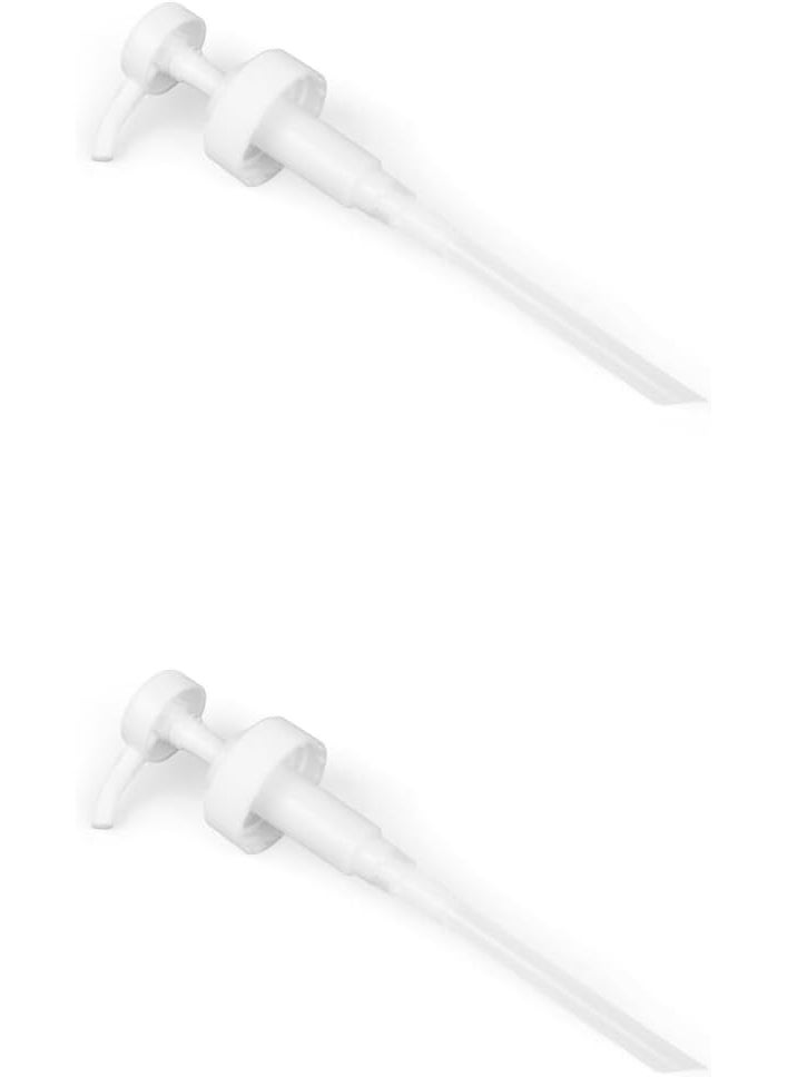 TEENOLOGY - Pump for TEENOLOGY 16 oz. Bottles, 2-Pack – White, Only Compatible with TEENOLOGY Shampoo, Conditioner, and Body Wash, Reusable and Durable, Easy Dispensing for TEENOLOGY 16 oz. Bottles - Image 1