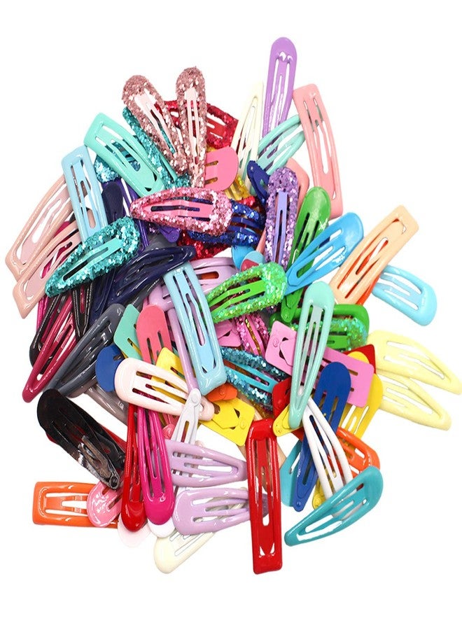 CÉLLOT 88 Pieces 2 Inch Snap Hair Clips No Slip Metal Hair Clip Barrettes for Girls Toddlers Kids Women - Image 4