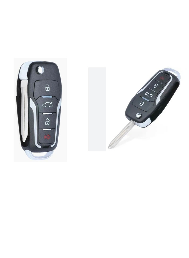 ماركة غير محددة جهاز انذار فوكس  2 ريموت  سرينة kd-90  - Image 1
