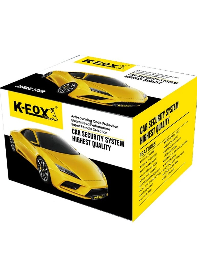 ماركة غير محددة جهاز انذار فوكس  2 ريموت  سرينة kd-90  - Image 5