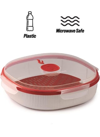 Snips Microwave Airtight Dish Steamer 2 Liter, 0% BPA – Use & Reuse product, Made in Italy, 000850 - pzsku/Z48F1B4097C97D3F26D86Z/45/1744056715/663d9814-9980-49db-9a3e-6a820329b9c5