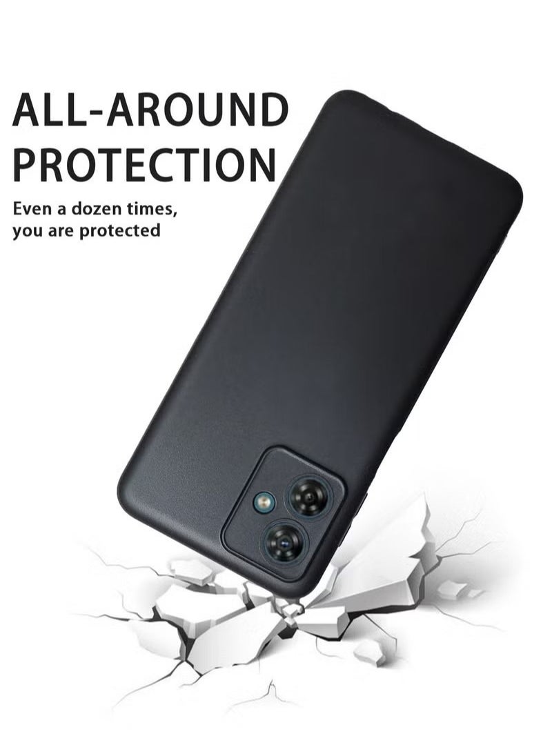 X-level Motorola G14 Case Cover With Soft Liquid Silicone Protection Anti-Scratch Shockproof Accessories Slim Protective Back Cover With Comfortable Hold Touch Feeling And Anti-fingerprint  - Image 2