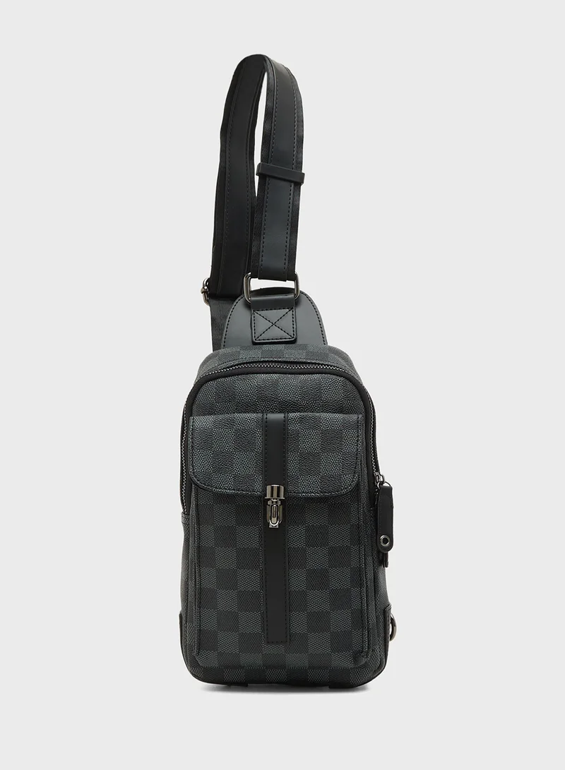 روبرت وود Casual Printed Crossbody Bag