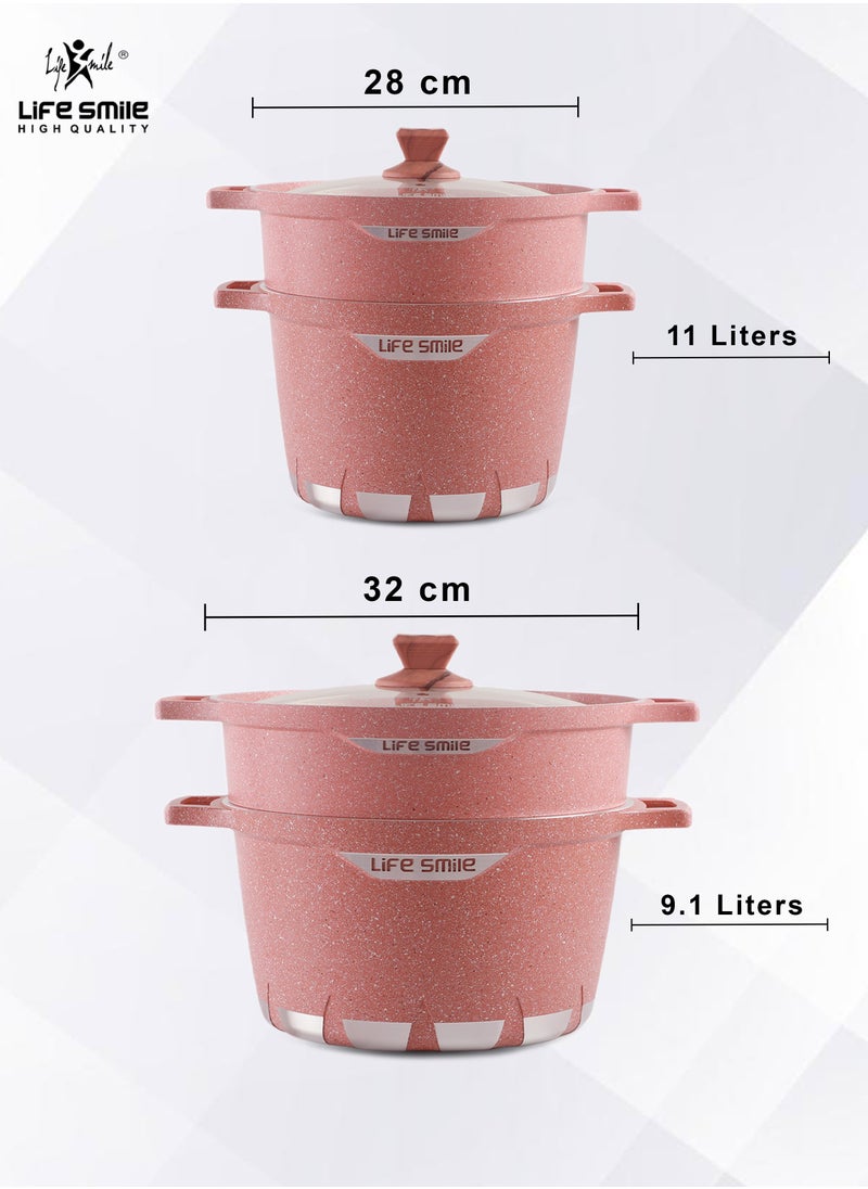 Stock Pot with Steam Pot 32CM Size - pzsku/Z48F1CB10C618B86D9D0FZ/45/_/1706186281/c995fde6-65e1-460e-9d8e-12621f1330d0