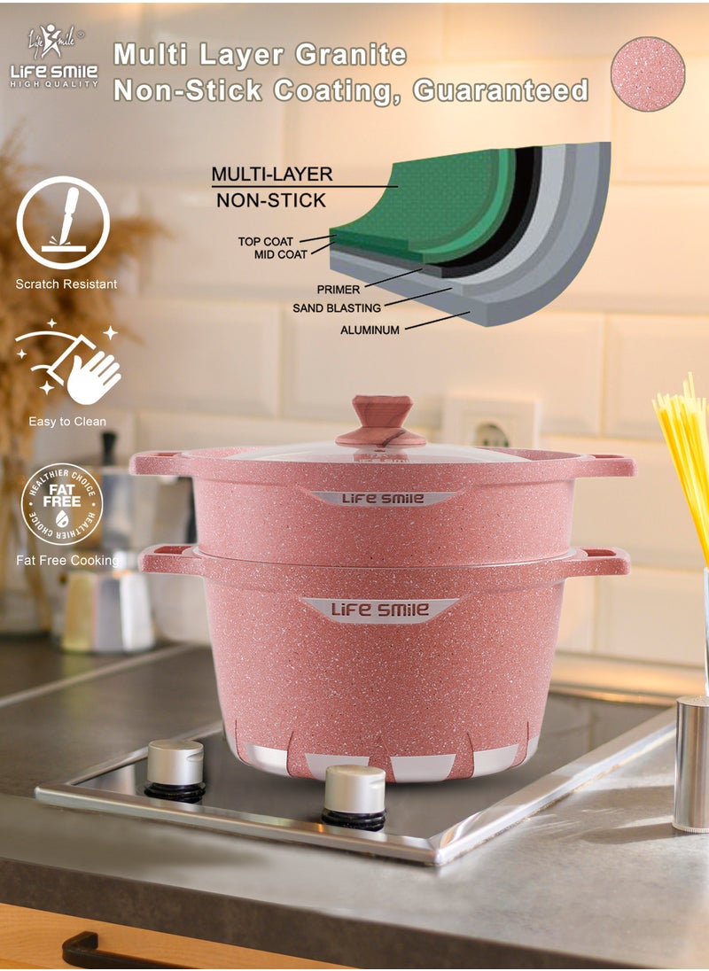 Stock Pot with Steam Pot 32CM Size - pzsku/Z48F1CB10C618B86D9D0FZ/45/_/1706186282/e83301c9-12e7-42c9-a39e-95505e80d898