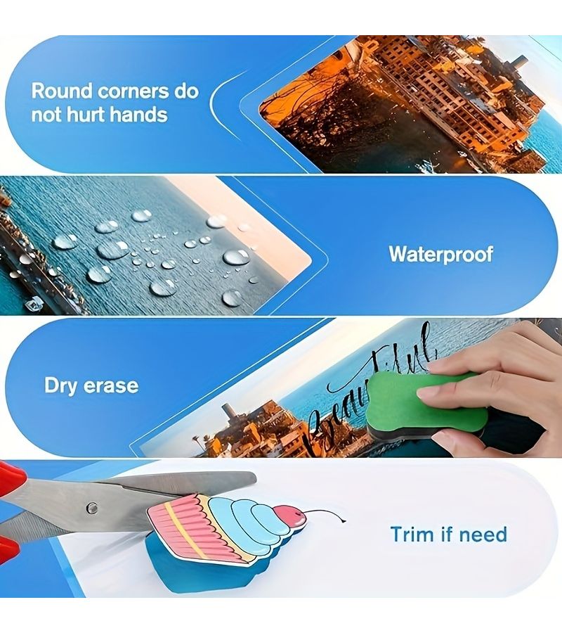 100 Pack A7 Clear Thermal Laminating Sheets 80 Microns Dust And Stain Protection For Photos And Documents - Image 3