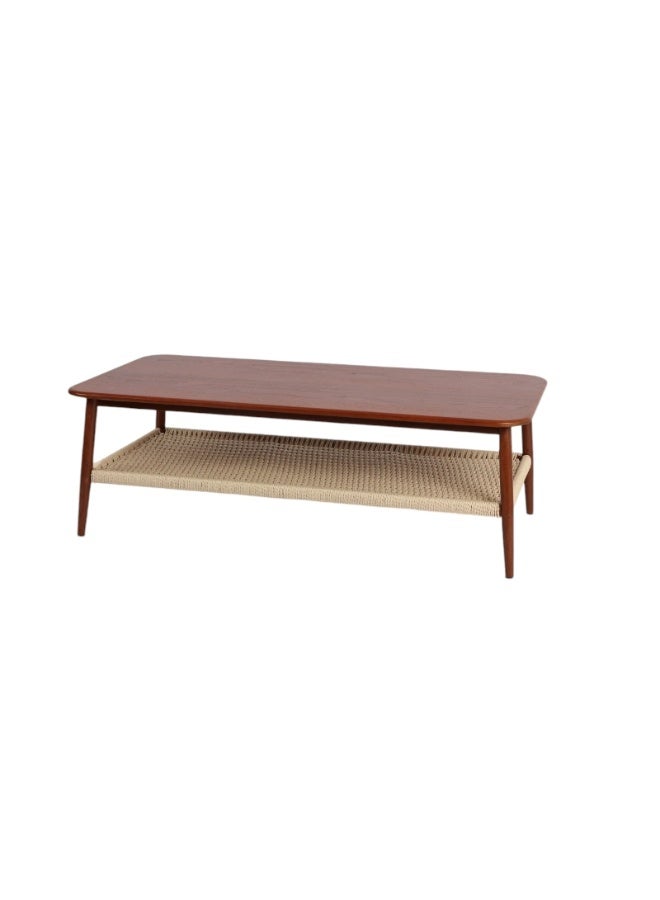 Baytonia Craft Coffee Table - Brown and Beige - Image 2