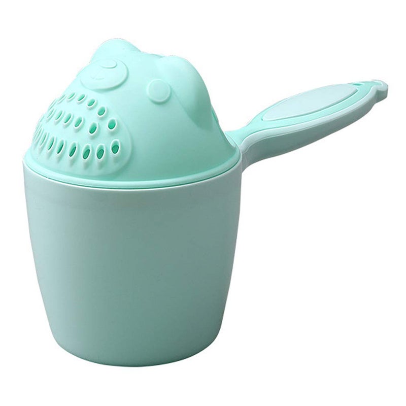 OLEWELL Rinse Shampoo Baby Bath Wash Hair Cup by Protecting Infant Eyes (Green) - Image 2