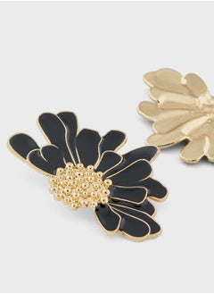 ELLA Statement Floral Earrings  - Image 2