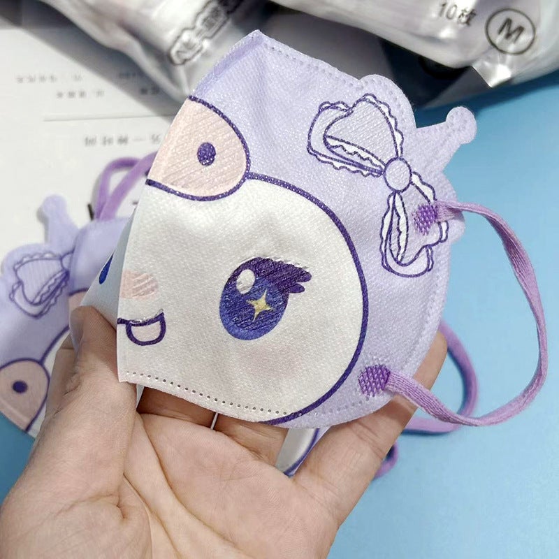 Children'S Cartoon Coolomi Mask 3D Three-Dimensional Mask Coolomi Special-Shaped Mask Disposable Protective Mask - Image 5