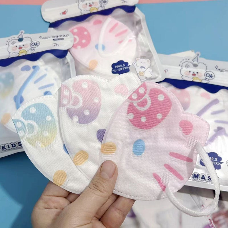 Children'S Cartoon Coolomi Mask 3D Three-Dimensional Mask Coolomi Special-Shaped Mask Disposable Protective Mask - Image 1