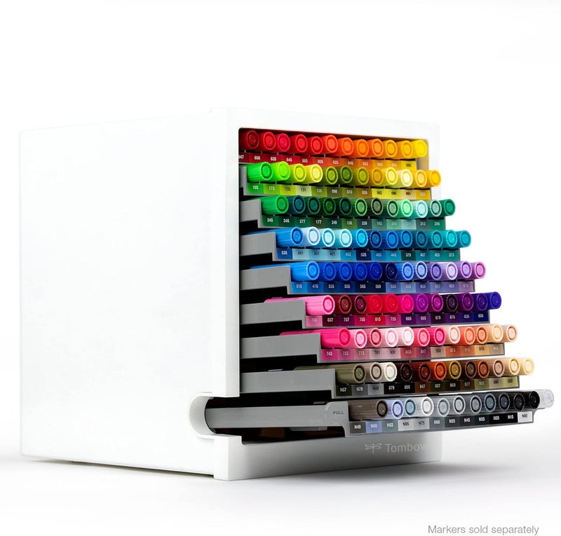 Tombow 56840 Marker Desktop Organizer White - Image 4