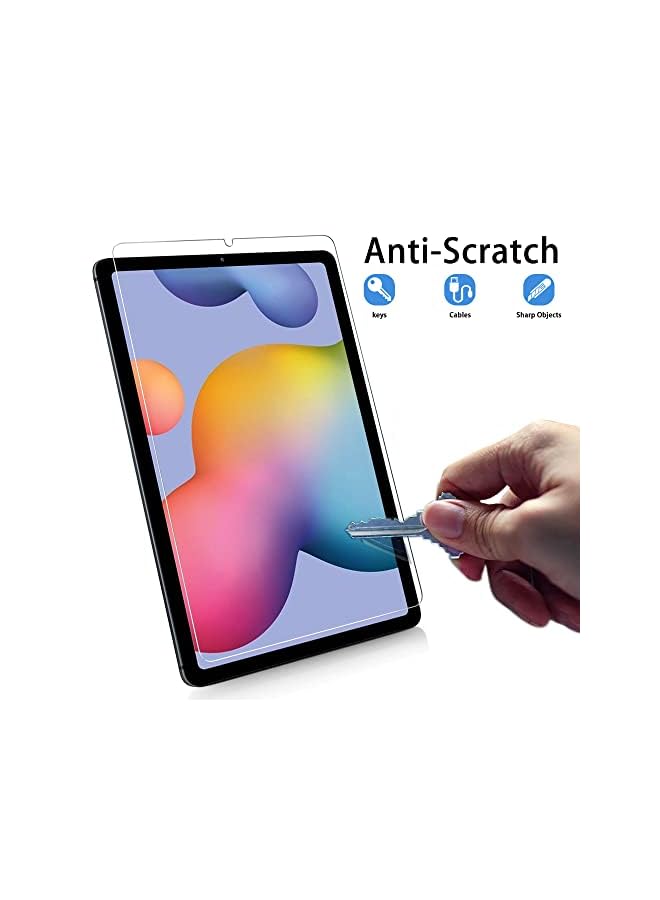 AWH Screen Protector For Samsung Galaxy Tab S6 Lite (Model:SM-P610/P615), (2-pack) with [Ultra-Clear] [Anti-Scratch] [Anti-Fingerprint] Tempered Glass Film. - Image 5
