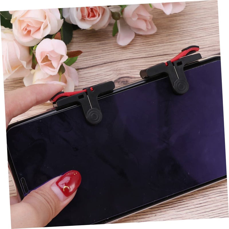 4 Pcs Mobile Game Controller Triggers Buttons Aim Key Joystick Handle For Phone - Image 3